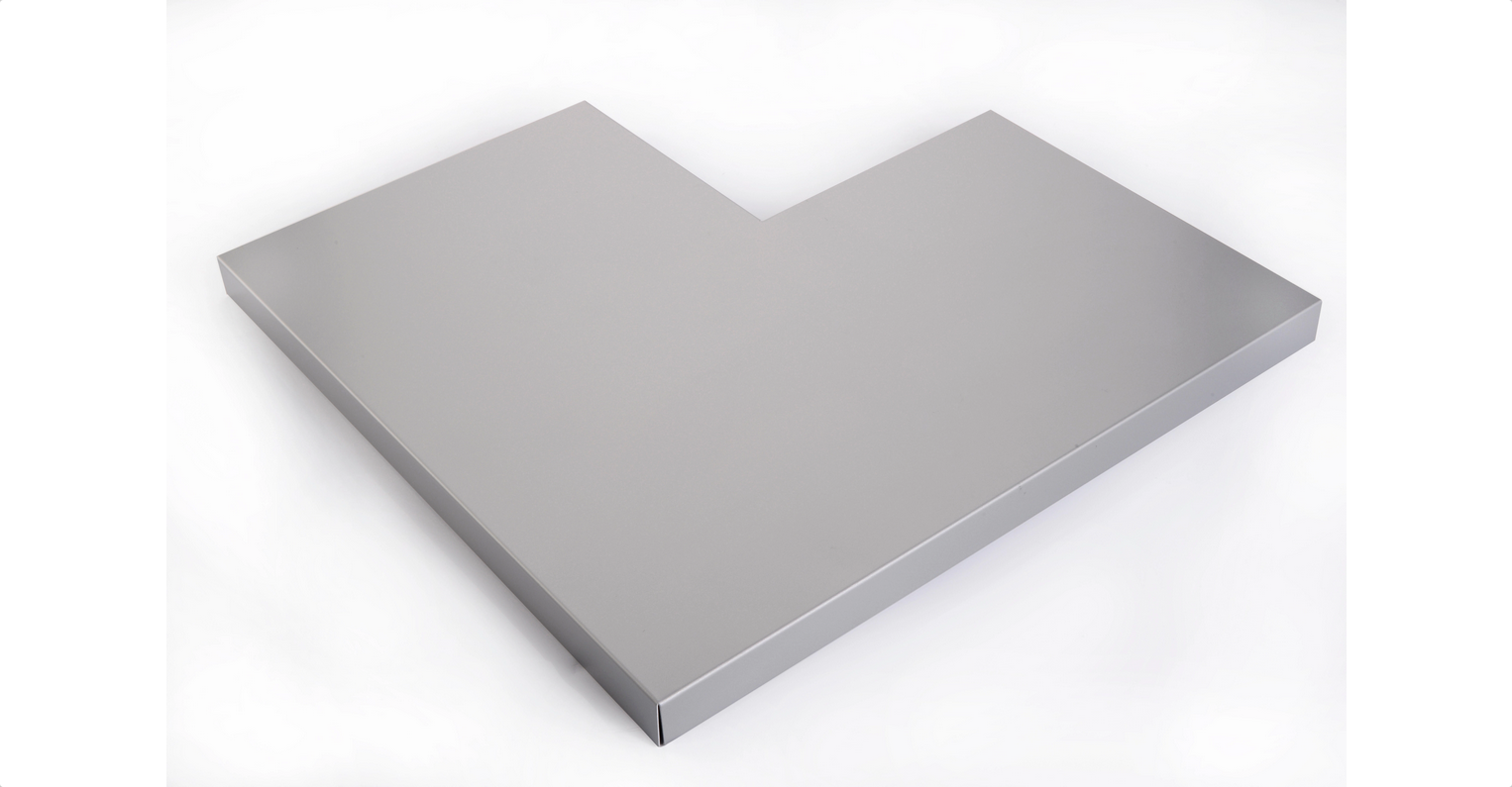 ANGLE 90° POUR COUVERTINE GRIS CLAIR RAL 9006