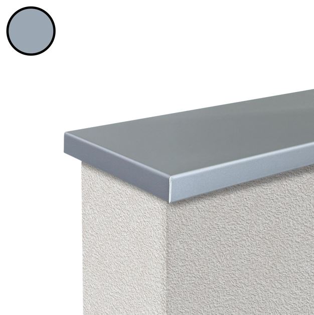 COUVERTINE GRIS CLAIR RAL 9006
