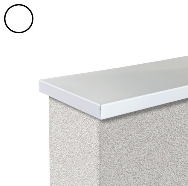 COUVERTINE BLANC RAL 9010