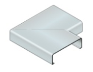 ANGLE 90° POUR COUVERTINE GRIS CLAIR RAL 9006 – Image 3