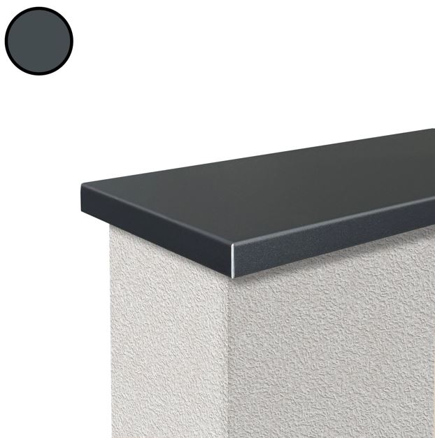 COUVERTINE NOIR SABLE RAL 2100