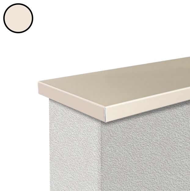COUVERTINE SABLE/IVOIRE RAL 1015